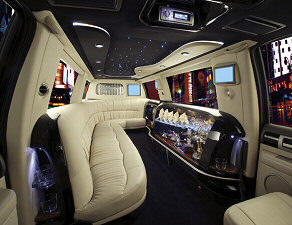 Tampa Navigator limousine interior